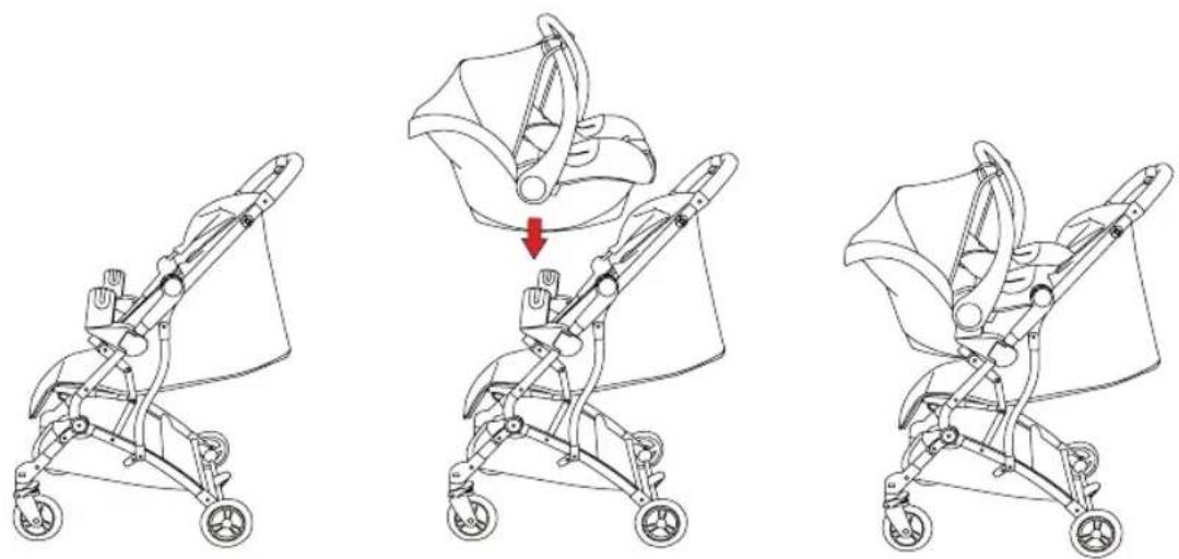 Osann Boogy - Sistema de viaje con adaptor y asiento de bebé* - 1