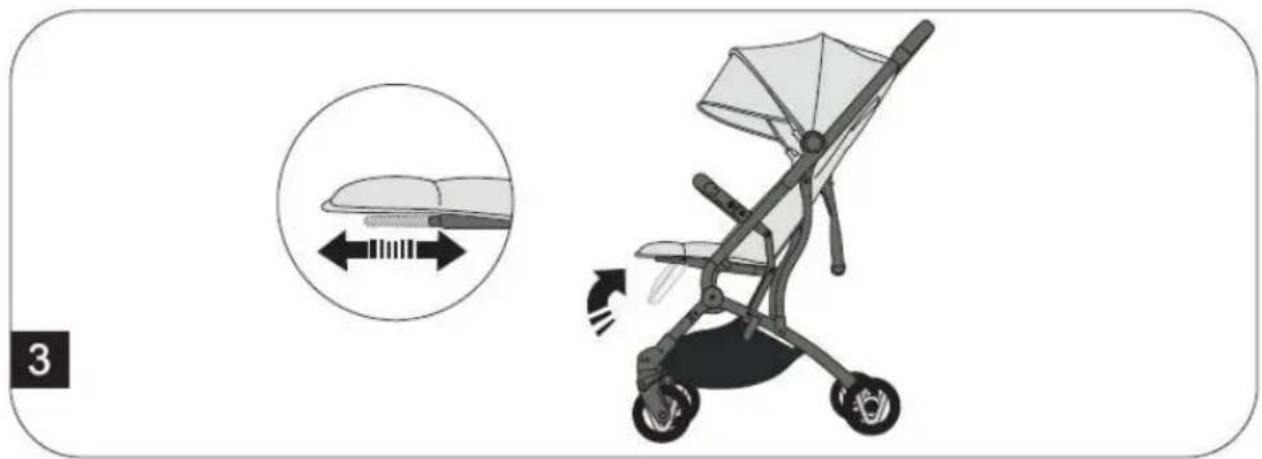 Osann Boogy - REGOLAZIONE DEL SUPPORTO GAMBE - 1