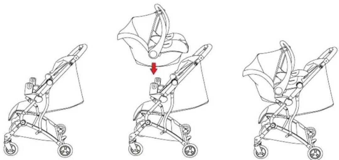 Osann Boogy - Travel System con adattatore e ovetto* - 1