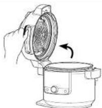 NINJA Foodi MAX OL650EU - HOW TO OPEN AND CLOSE THE LID - 1