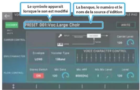 ROLAND FANTOM07 - Modification du vocoder - 1