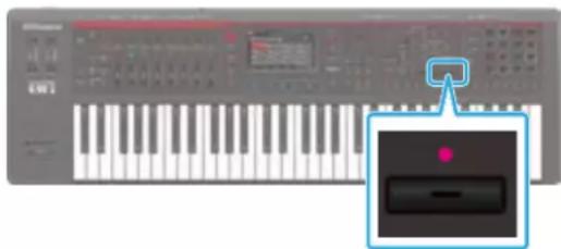ROLAND FANTOM07 - Appuyez sur [bouton REC]. - 1