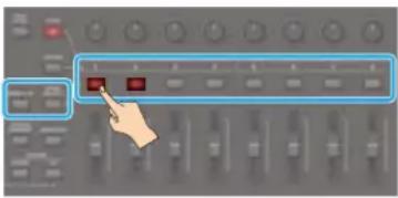 ROLAND FANTOM07 - Contrôle d'un périphérique MIDI externe à partir du - 1
