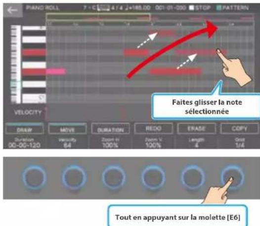 ROLAND FANTOM07 - Faites glisser une note pour la copier - 1