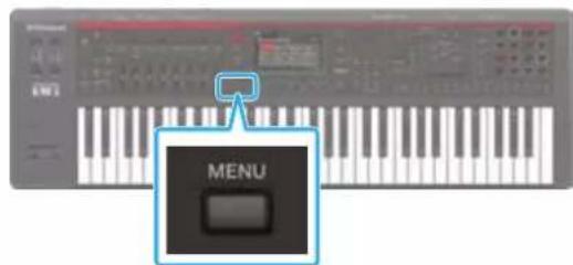 ROLAND FANTOM07 - Régler le niveau de sortie USB audio - 1