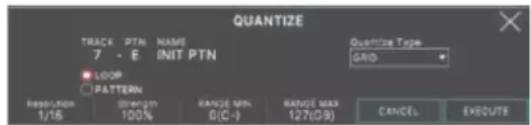ROLAND FANTOM07 - Appuyez sur la fonction que vous souhaitez écouter. - 1