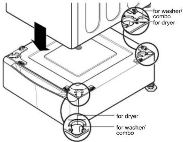 LG WDP4R - Uninstalling a gas dryer: - 1
