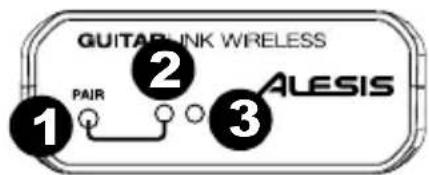 ALESIS GuitarLink Wireless - Panel frontal - 1