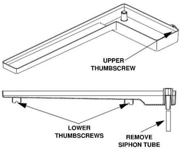Manitowoc QM45A - Remove the Water Trough - 1