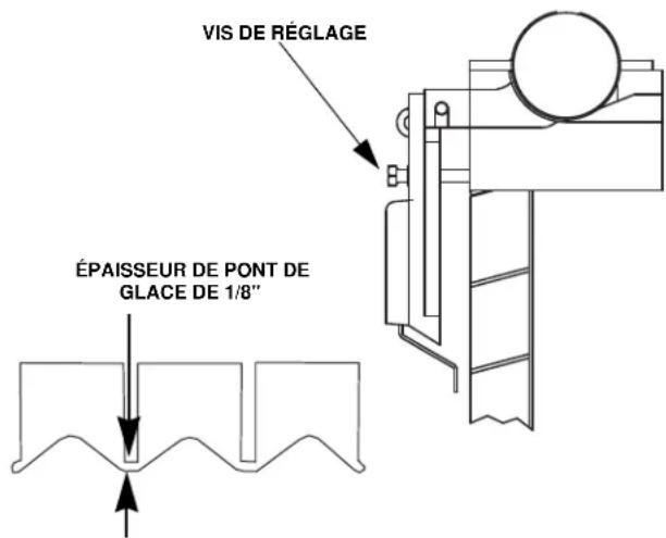 Manitowoc QM45A - CONTRÔLE DE L'ÉPAISSEUR DU PONT DE GLACE - 1