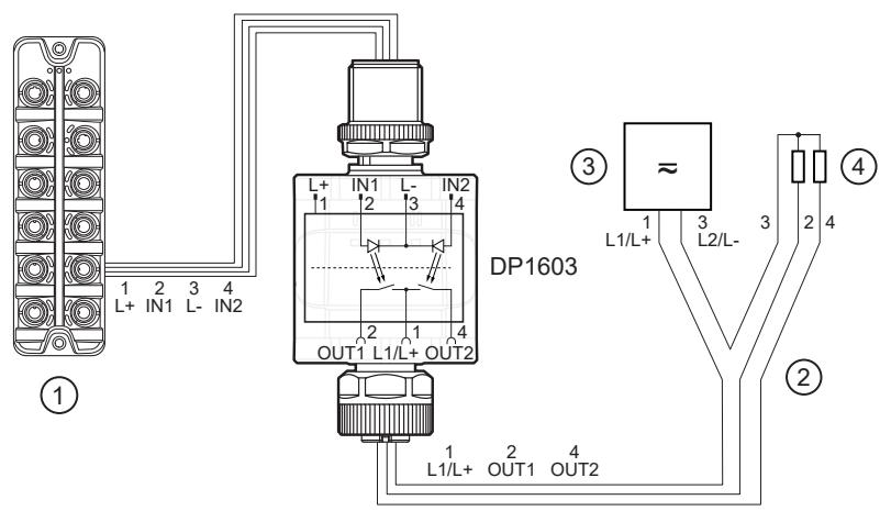 IFM DP1603 - Application example - 1