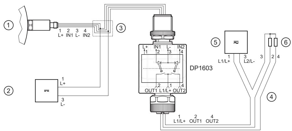 IFM DP1603 - Application example - 2