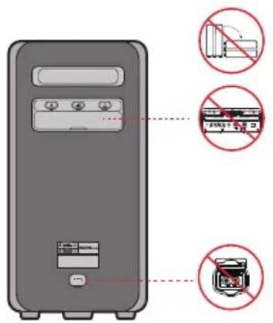 SAMSUNG MXST50B - Veekindluse halvenemise vältimiseks toimige järgmiselt - 1
