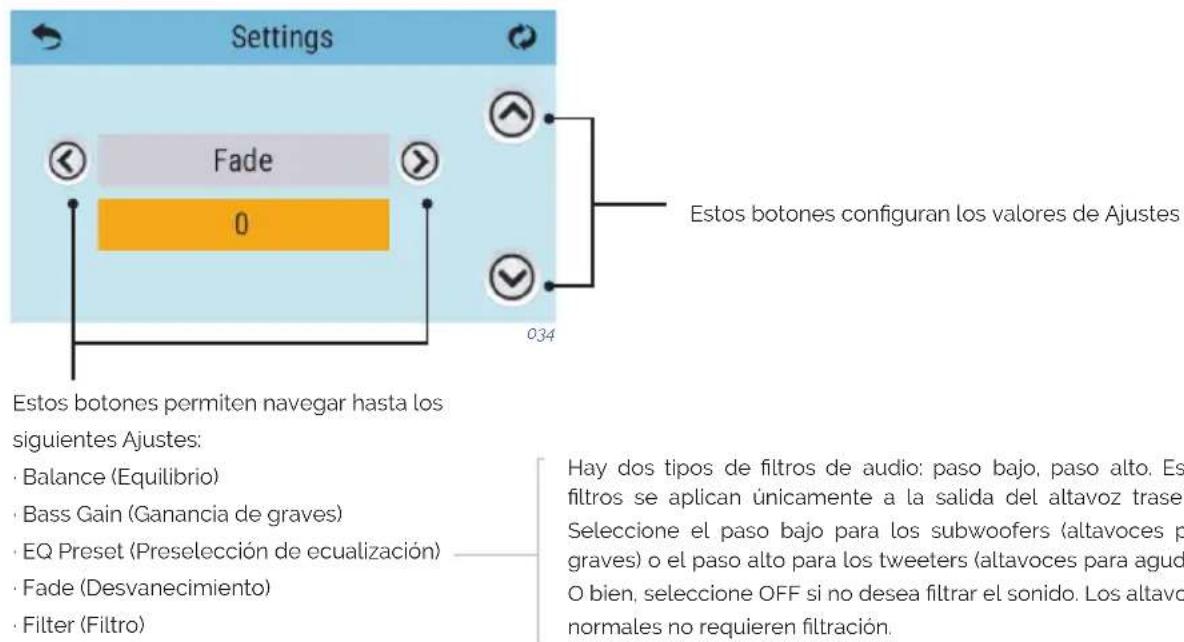 ASTRALPOOL Evolution 70 - AJUSTES DE LA CONFIGURación - 2