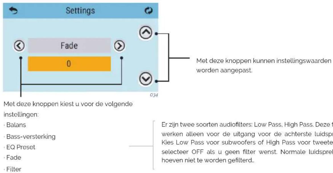 ASTRALPOOL Evolution 70 - INSTELLINGEN AANPASSEN - 2