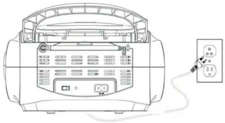 BIGBEN CD62 - Alimentación eléctrica - 1
