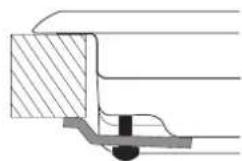 HOTPOINT TQG 641 HA(DS) - Hook fastening diagram - 2