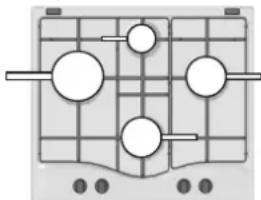 HOTPOINT TQG 641 HA(DS) - Conseils pratiques pour l'utilisation des brûleurs - 1