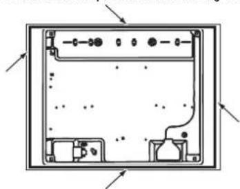 HOTPOINT TQG 641 HA(DS) - Fitting the appliance - 3