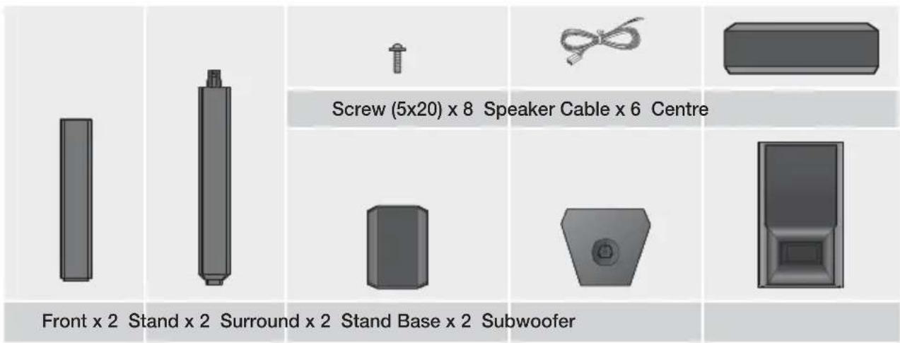 SAMSUNG HTH5550K - Getting Started - 1