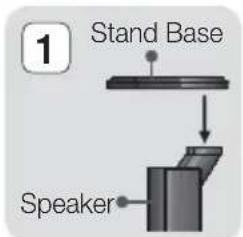 SAMSUNG HTH5550K - * HT-H5530HK only - Front Speakers - 1