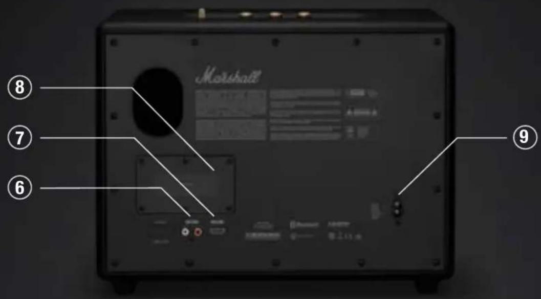 MARSHALL Woburn III - ⑤ AAN/UIT-SCHAKELAAR - 1