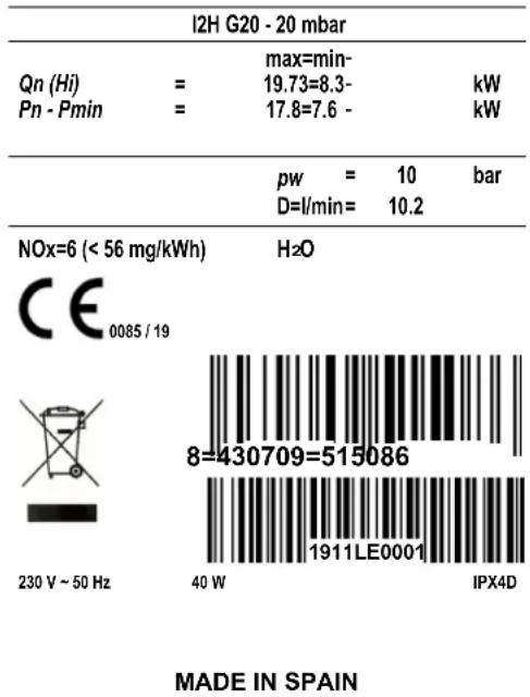 COINTRA CPE 11 T n - Montaje del calentador - 5