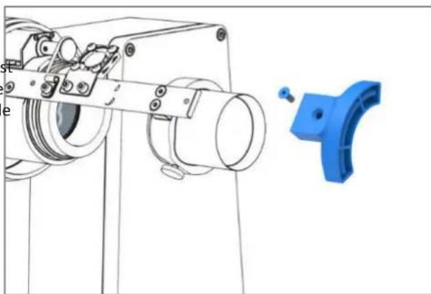 Derksen PHOS 85 rotator outdoor - Remplacement du dessiccateur dans la tête de projection - 1