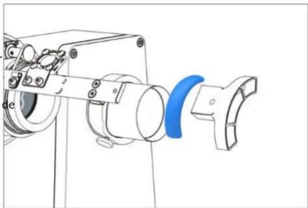 Derksen PHOS 85 rotator outdoor - Remplacement du dessiccateur dans la tête de projection - 2