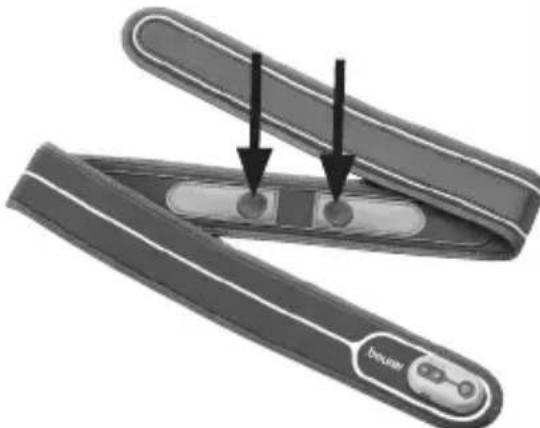 BEURER SL 40 - Zakladanie pasa - 1