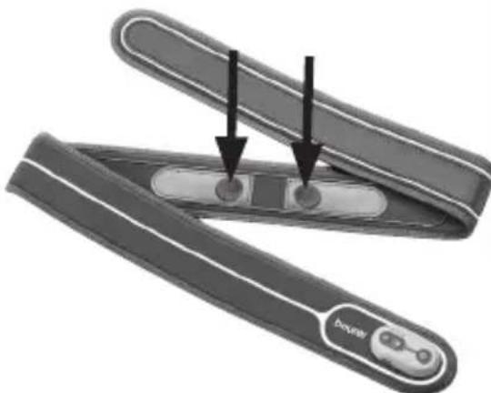 BEURER SL 40 - Placer la ceinture anti-ronflements - 1