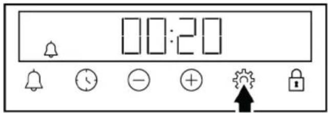 BEKO BBIM12300XD - Het alarm instellen - 3