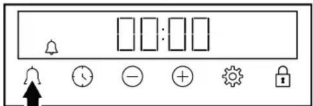 BEKO BBIM12300XD - Het alarm instellen - 2
