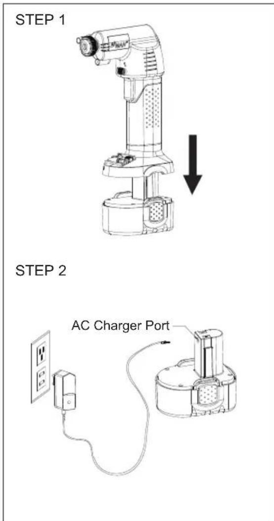 Airman 55032011 - CHARGING FROM THE AC CHARGER PORT ON THE BATTERY - 1
