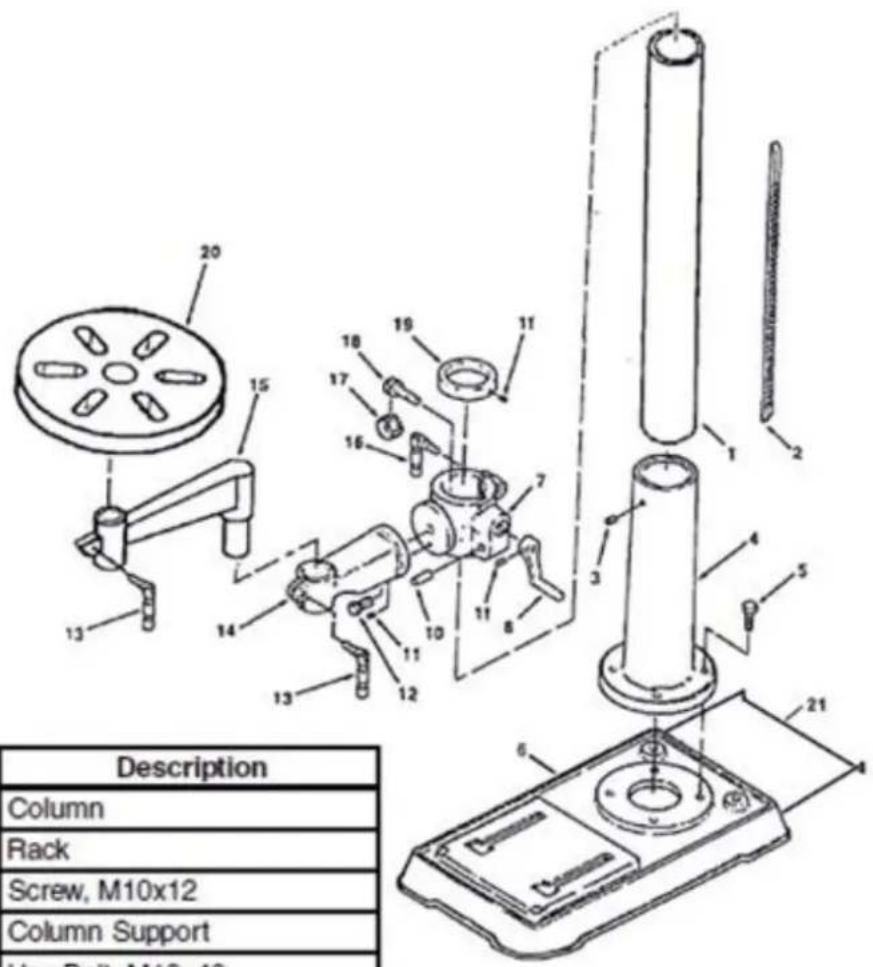 Holzmann SB 3116RMN - Der Einbau von anderen als Originalersatzteilen führt zum Verlust der Garantie! - 4