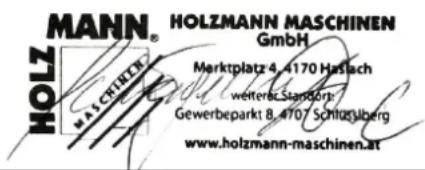 Holzmann SB 3116RMN - Der Einbau von anderen als Originalersatzteilen führt zum Verlust der Garantie! - 5