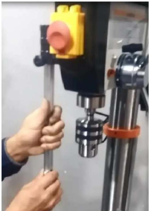 Holzmann SB 3116RMN - Montaje de proteccion del husillo - 2