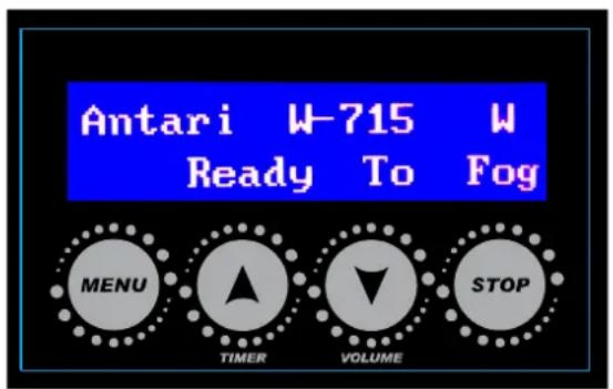 Antari W715 - Bedienfeld - 1