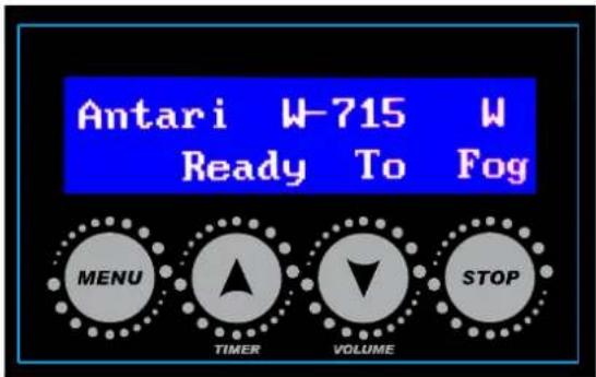 Antari W715 - Control Panel - 1