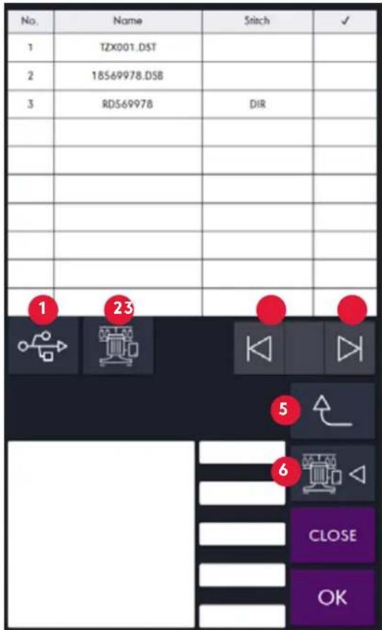 PFAFF Creative stylist MN 110 - PAGE DE SELECTION DE LOGO - PRÉSENTATION - 1
