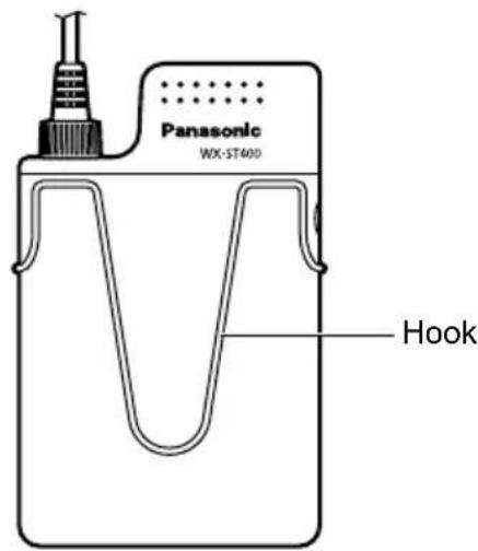 PANASONIC WXST400P - Attach to the belt - 1
