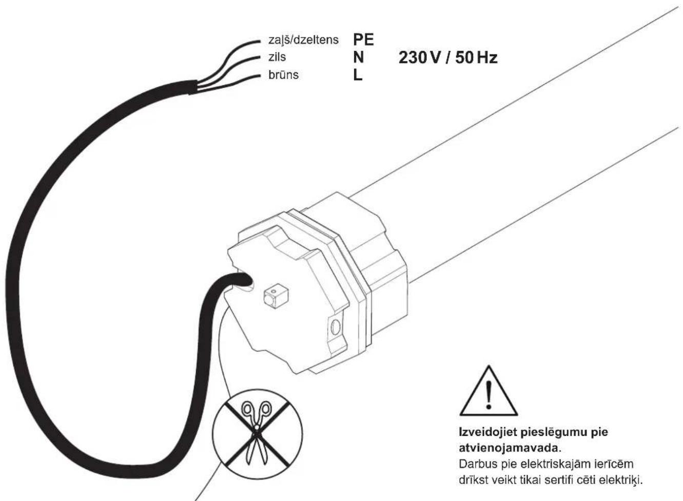 Schellenberg 21210 - KABELA PIESLEGUMS - 1