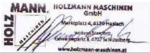 Holzmann TSM250 - EG-KONFORMITÄTSERKLÄRUNG/ CERTIFICATE DE CONFORMITE C.E. - 1