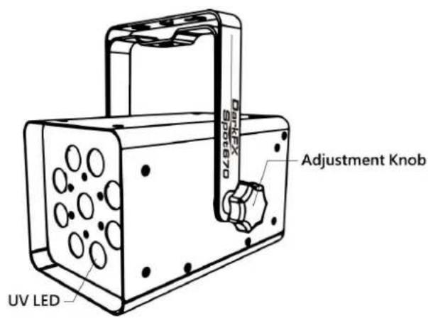 Antari DarkFX Spot 670 - Geräteübersicht - 1
