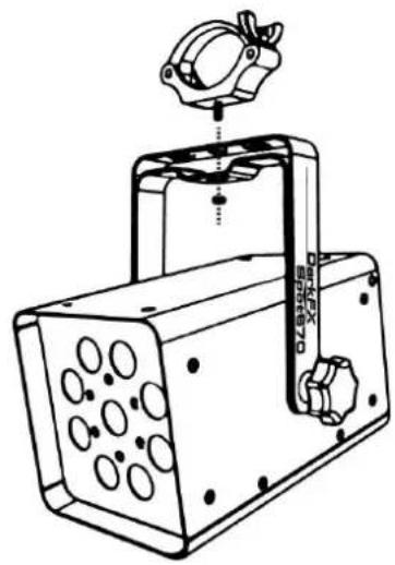 Antari DarkFX Spot 670 - Mounting - 2