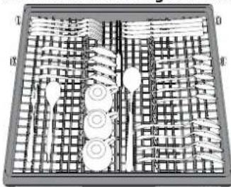 WHIRLPOOL WFO 3P31 PL X - CUTLERY RACK - 2