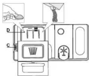 WHIRLPOOL WFO 3P31 PL X - MAZGASANAS LIDZEKLA DOZATORA UZPILDE - 1
