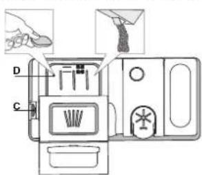 WHIRLPOOL WFO 3P31 PL X - NAPEŁNIANIE DOZOWNIKA DETERGENTU - 1