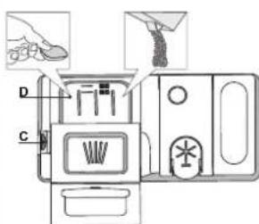 WHIRLPOOL WFO 3P31 PL X - FILLING THE DETERGENT DISPENSER - 1