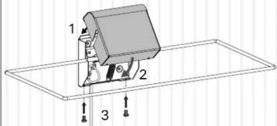 HARVIA SFE350400 - Befestigung des Sicherheitschalters - 4